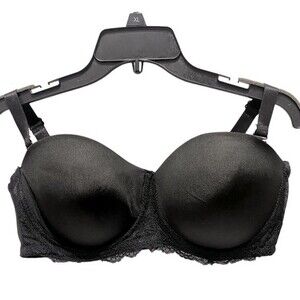 Black Frichsia Convertible Strapless Push-up Bra